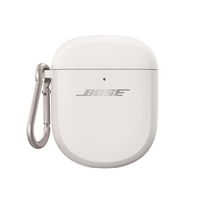 Bose Wireless Charging Case Cover for QuietComfort Ultra and QuietComfort II White Smoke